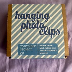 NWT Hanging Photo Clips - complete project kit